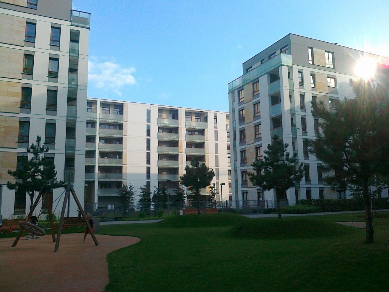 Zoliborz Green Garden Apartment Warszawa Exteriör bild